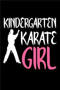 Kindergarten Karate Girl