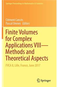 Finite Volumes for Complex Applications VIII - Methods and Theoretical Aspects