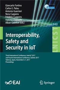 Interoperability, Safety and Security in Iot