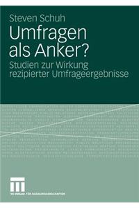 Umfragen als Anker?