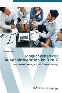 Möglichkeiten der Kundenintegration im B-to-C