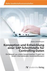 Konzeption und Entwicklung einer SAP-Schnittstelle für Controlling-Daten