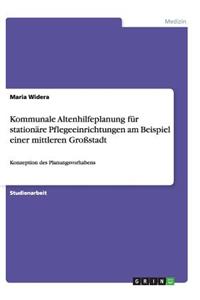 Kommunale Altenhilfeplanung für stationäre Pflegeeinrichtungen am Beispiel einer mittleren Großstadt