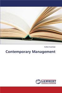 Contemporary Management