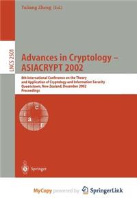 Advances in Cryptology - Asiacrypt 2002