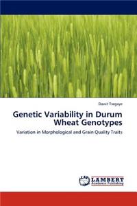 Genetic Variability in Durum Wheat Genotypes