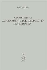 Geometrische Bauornamente Der Seldschuken in Kleinasien