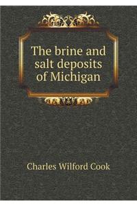 The Brine and Salt Deposits of Michigan