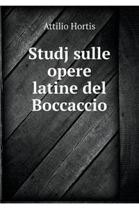 Studj sulle opere latine del Boccaccio
