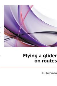 Flying a glider on routes