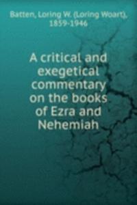 A CRITICAL AND EXEGETICAL COMMENTARY ON