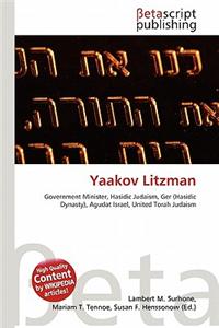 Yaakov Litzman
