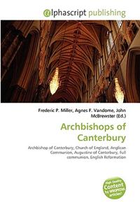 Archbishops of Canterbury