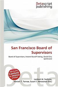 San Francisco Board of Supervisors