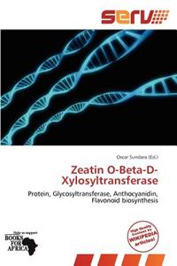 Zeatin O-Beta-D-Xylosyltransferase