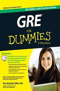 Gre For Dummies : With Online Practice Tests, 8Th Edition