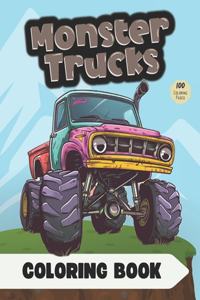 Monster Trucks Coloring Book