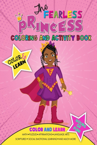Fearless Princess Coloring and Activity Book