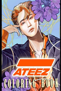 ATEEZ Coloring Book for