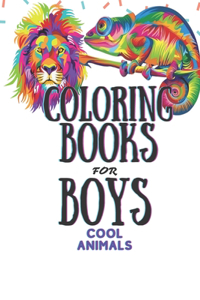 Coloring Books For Boys Cool Animals