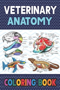 Veterinary Anatomy Coloring Book