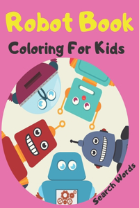 Robot Book Coloring For Kids