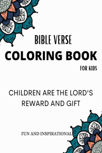 Bible Verse Coloring Book For Kids
