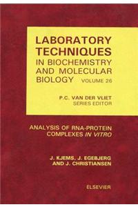 Analysis of RNA-Protein Complexes 
