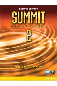 Summit 2 with Active Book & MyEnglishLab