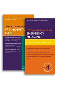 Oxford Handbook of Emergency Medicine Fourth Edition and Oxford Handbook of Pre-Hospital Care Pack