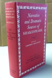 Narrative and Dramatic Sources of Shakespeare