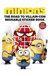 Minions: The Road to Villain-Con: Reusable Sticker Book