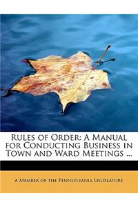 Rules of Order