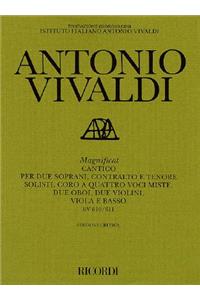 Magnificat Rv 610-611 - Ed. Critica M. Talbot