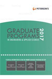 Graduate Programs in Engineering & Applied Sciences 2017