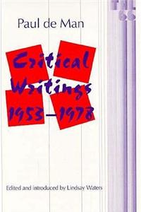 Critical Writings, 1953-1978