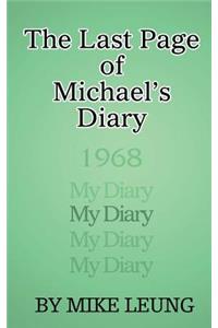Last Page of Michael's Diary