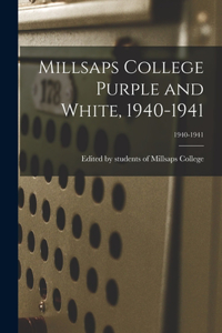 Millsaps College Purple and White, 1940-1941; 1940-1941