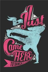 Just came here to Dance Notebook