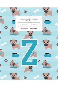 Primary Composition Notebook Grades K-2 Story Journal Z