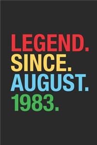 Legend Since August 1983