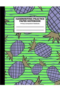 Handwriting Practice Paper Notebook Primary Composition Notebook