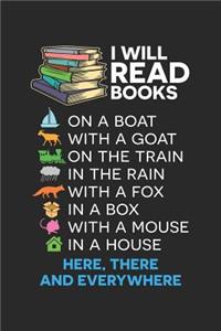 I will read books