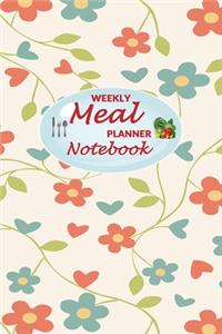 Weekly Meal Planner Notebook
