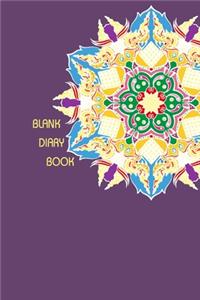 Blank Diary book