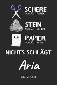 Nichts schlägt - Aria - Notizbuch