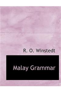 Malay Grammar
