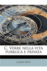 C. Verre Nella Vita Pubblica E Privata