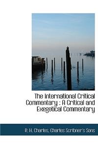 The International Critical Commentary