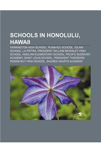 Schools in Honolulu, Hawaii